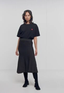 FLARE GABRIEL SHINE MIDI SKIRT - A-Linien-Rock - Deep Coal 9 FLARE GABRIEL SHINE MIDI SKIRT - A-Linien-Rock - Deep Coal -Sommerkleidung Für Damen 0002DN0R2RG image