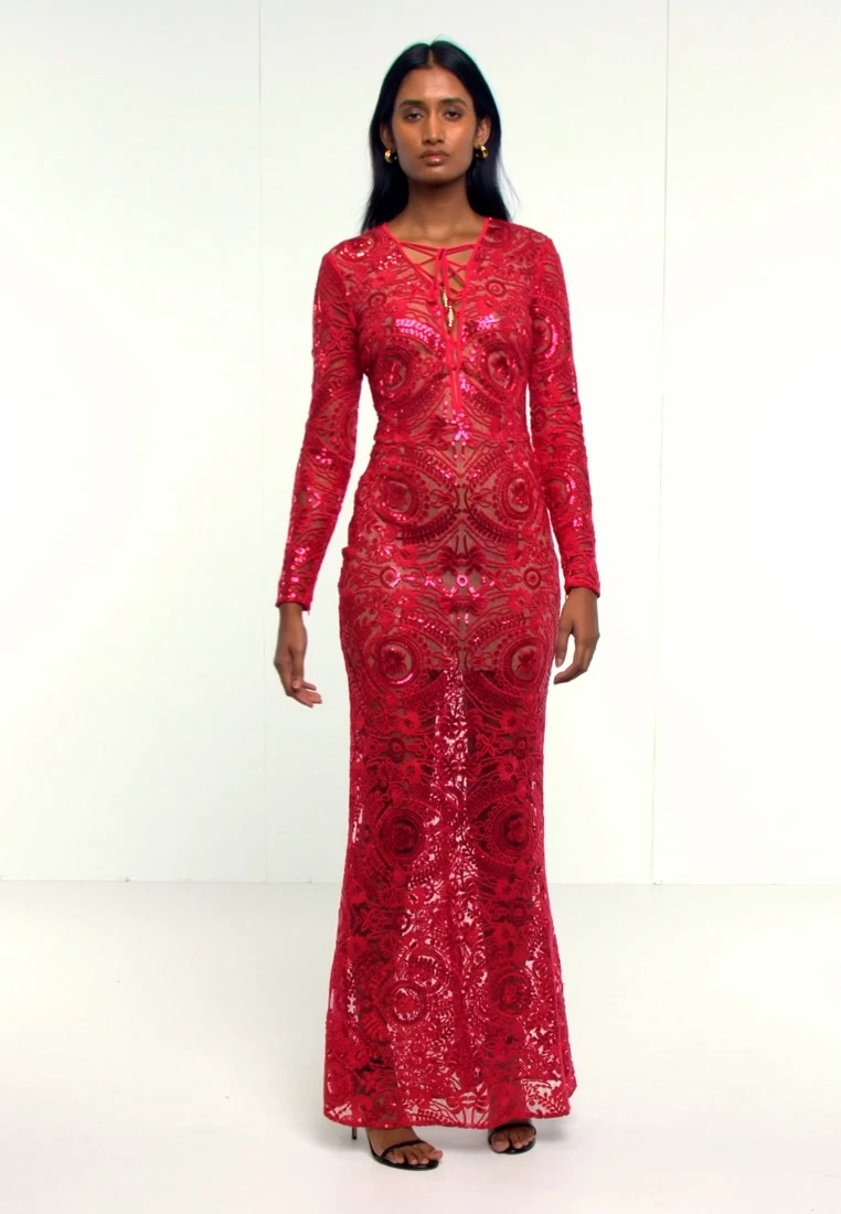 Elisabetta Franchi WOMENS DRESS - Ballkleid - Fuxia 4 Elisabetta Franchi WOMENS DRESS - Ballkleid - Fuxia – Bild 2