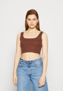 Even&Odd Top - Off White/dark Brown 11 Even&Odd Top - Off White/dark Brown -Sommerkleidung Für Damen 01e3cc0610c54a3a975afa084b0512af