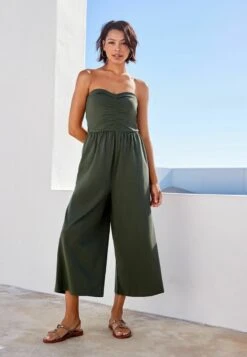 Next BANDEAU PETIT - Jumpsuit - Khaki Green -Sommerkleidung Für Damen 03f2c047162a40ed86ba4c60a4c2a4f2 1
