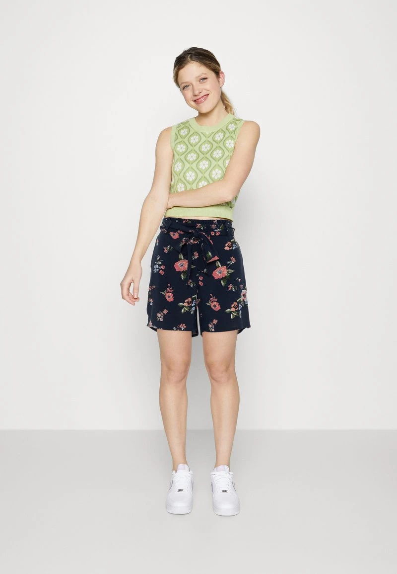 Vero Moda VMEASY - Shorts - Dark Blue/multi-coloured 4 Vero Moda VMEASY - Shorts - Dark Blue/multi-coloured – Bild 2