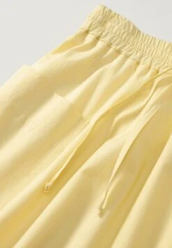 A-Linien-Rock - Strohgelb 13 A-Linien-Rock - Strohgelb -Sommerkleidung Für Damen 04ee3418b06b43868e18c8ac9de8465a