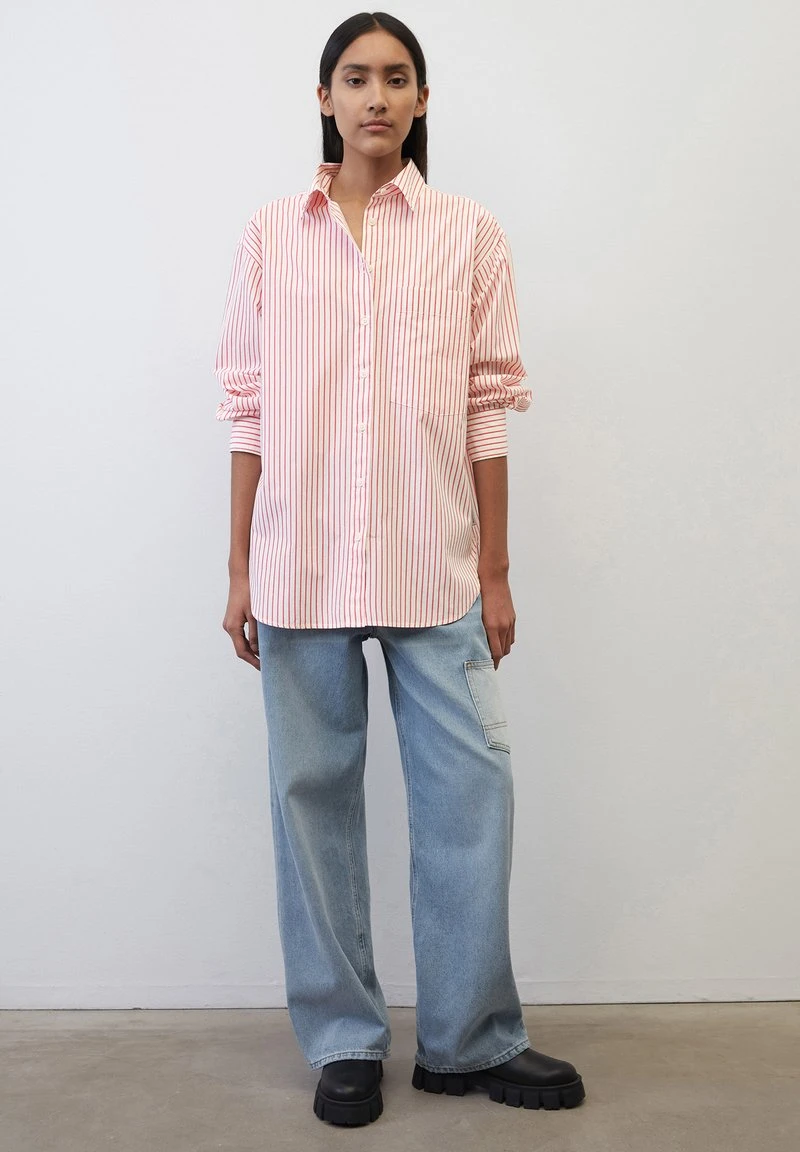 Marc O'Polo DENIM GESTREIFTE LOOSE - Hemdbluse - Multi Scandinavian White 7 Marc O'Polo DENIM GESTREIFTE LOOSE - Hemdbluse - Multi Scandinavian White – Bild 5