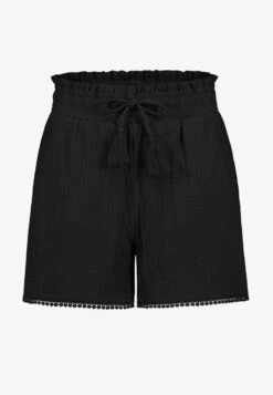 SUBLEVEL MUSSELIN - Shorts - Black 12 SUBLEVEL MUSSELIN - Shorts - Black -Sommerkleidung Für Damen 053f2cd49f544502a277828beee3294f