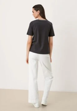 S.Oliver BLACK LABEL T-Shirt Print - Black Placed Print 9 S.Oliver BLACK LABEL T-Shirt Print - Black Placed Print -Sommerkleidung Für Damen 059b6d1014e64b5b834723ad4f008562