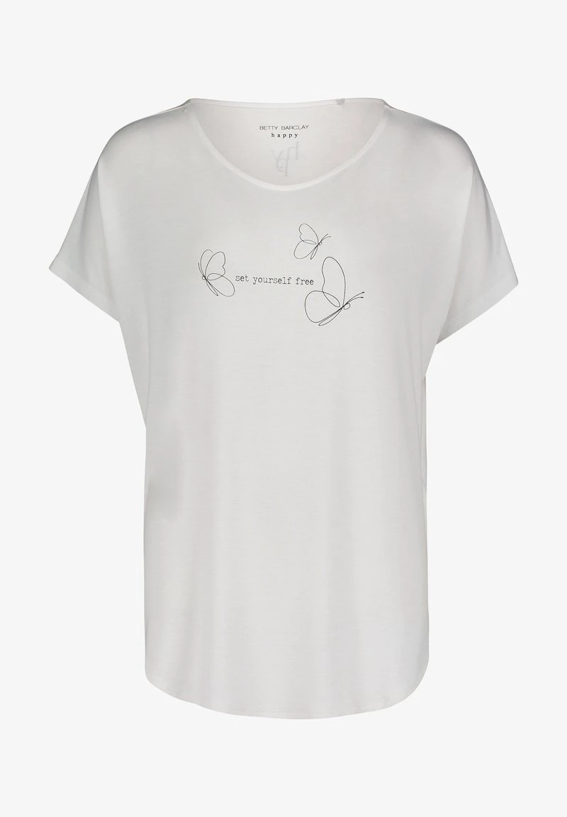 Betty Barclay OVERSIZE - T-Shirt Print - Weiß 7 Betty Barclay OVERSIZE - T-Shirt Print - Weiß – Bild 5