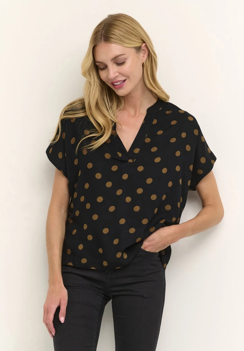 Kaffe KAANO - Bluse - Black With Dot 3 Kaffe KAANO - Bluse - Black With Dot