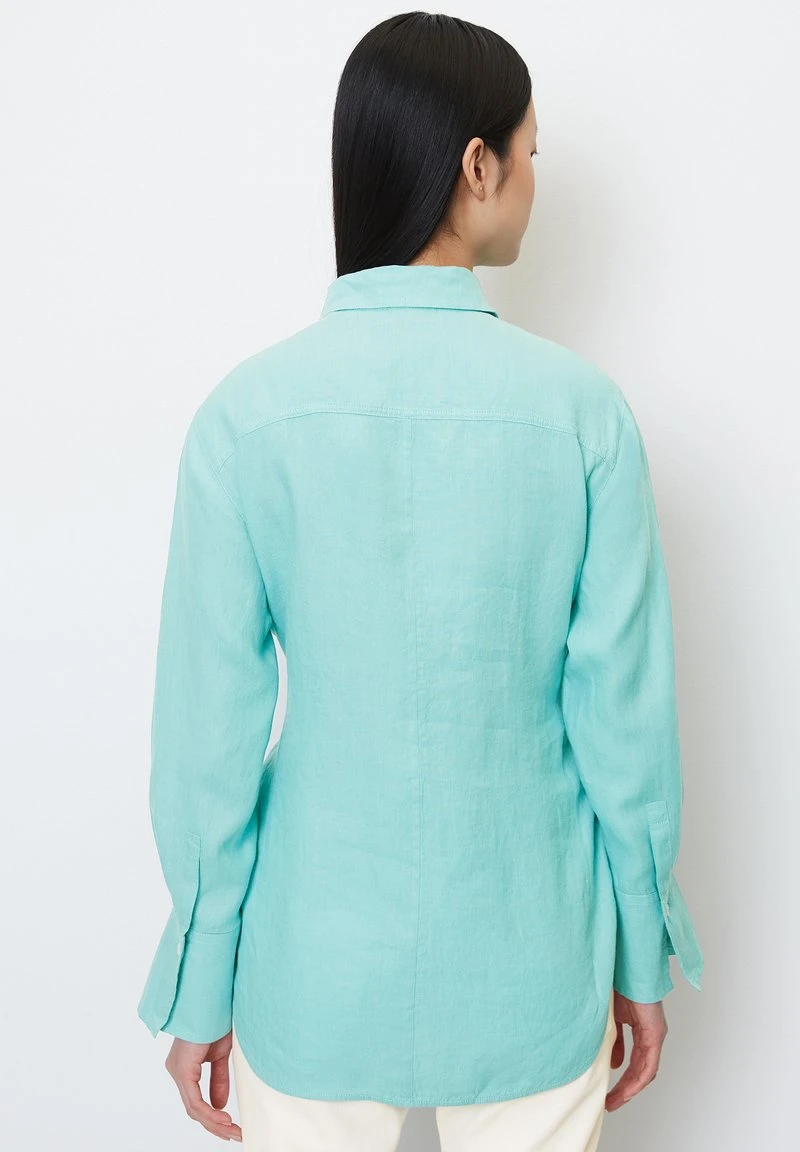 Marc O'Polo OVERSIZE - Hemdbluse - Sea Blue 5 Marc O'Polo OVERSIZE - Hemdbluse - Sea Blue – Bild 3