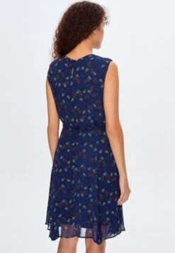 RIVIERA - Freizeitkleid - Printed Navy Blue -Sommerkleidung Für Damen 0f9577795fc1406b905ac58f455674b7