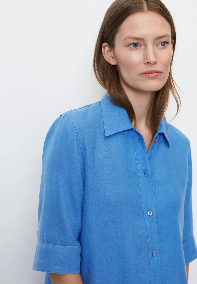 Marc O'Polo MIT HOHEN SAUM-SCHLITZEN - Blusenkleid - Summer Sky 6 Marc O'Polo MIT HOHEN SAUM-SCHLITZEN - Blusenkleid - Summer Sky – Bild 4