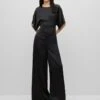 Boss DASIMERA - Jumpsuit - Black One -Sommerkleidung Für Damen 122956a4838d4721878ce40b4fa56c78