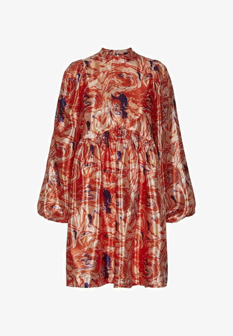 Pieces PCNIO - Freizeitkleid - Red Orange 3 Pieces PCNIO - Freizeitkleid - Red Orange