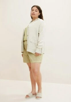 MY TRUE ME TOM TAILOR Shorts - Light Moderate Olive -Sommerkleidung Für Damen 12cef830aac0430693d59ee679432e47