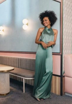 Vera Mont MIT TASCHEN - Jumpsuit - Tourmaline Green -Sommerkleidung Für Damen 134ae2743dfa48c3b7a372b871eecb21