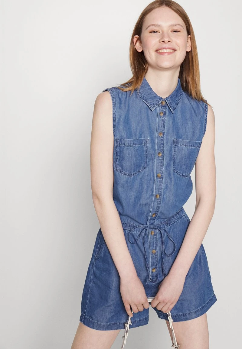 ONLY ONLMILEN PLAYSUIT - Jumpsuit - Medium Blue Denim 6 ONLY ONLMILEN PLAYSUIT - Jumpsuit - Medium Blue Denim – Bild 4