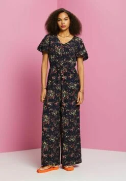 Edc By Esprit OVERALLS - Jumpsuit - Blue 9 Edc By Esprit OVERALLS - Jumpsuit - Blue -Sommerkleidung Für Damen 13908a63485343eca3880f832c8dcb9d