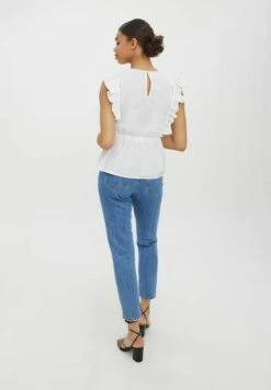 Vero Moda Bluse - Snow White -Sommerkleidung Für Damen 1468f07448fb4e3ca91965842ba8bc07