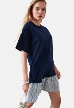 Trendyol Freizeitkleid - Navy Blue 11 Trendyol Freizeitkleid - Navy Blue -Sommerkleidung Für Damen 14e03398756040e8b945e8e34ee9015e