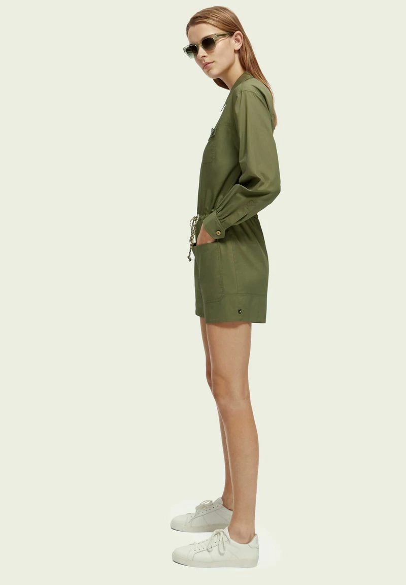 Scotch & Soda LONG-SLEEVED UTILITY - Jumpsuit - Olive Green 6 Scotch & Soda LONG-SLEEVED UTILITY - Jumpsuit - Olive Green – Bild 4