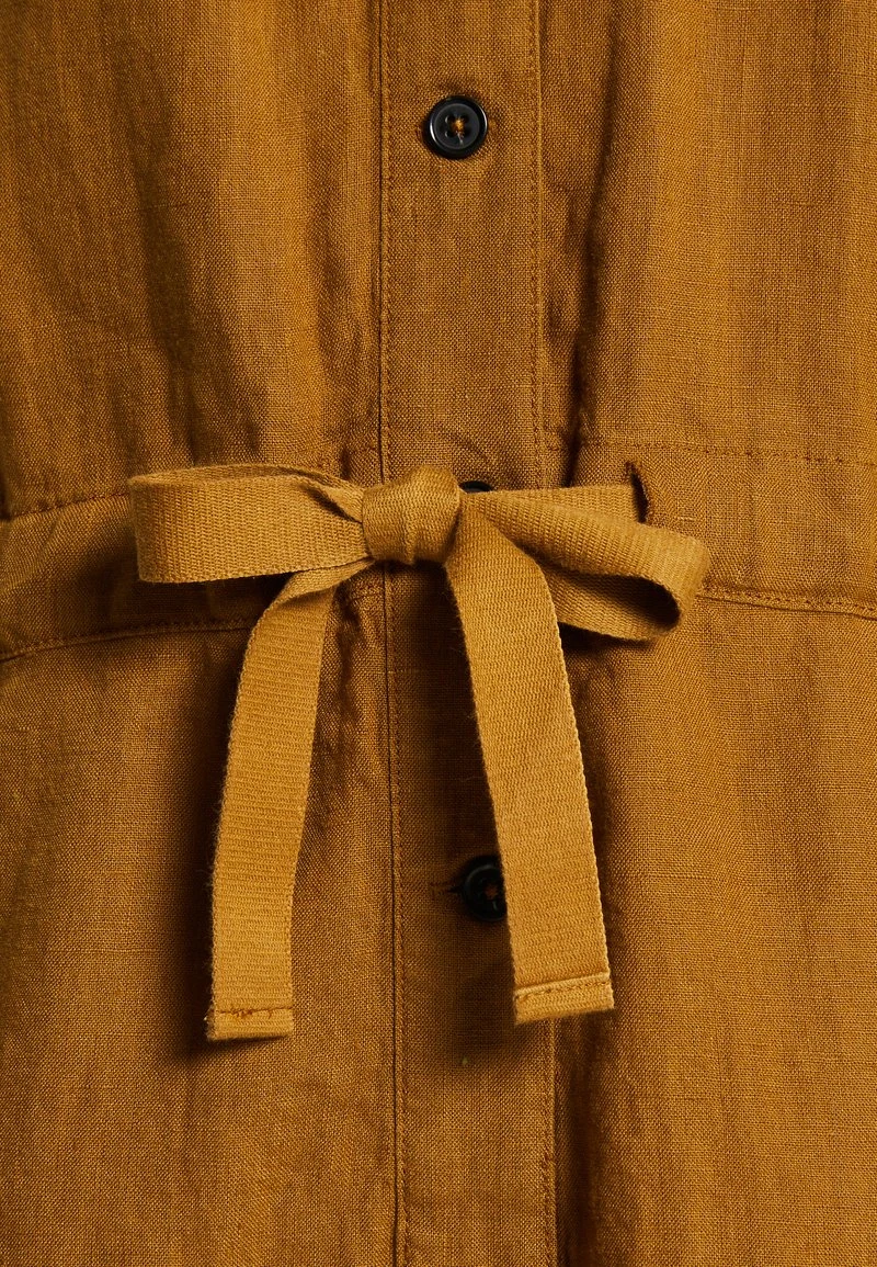 Marc O'Polo OVERALL SHORT LEG LONG SLEEVE DRAWSTRING BUTTON PLACKET - Jumpsuit - Wood Brown 8 Marc O'Polo OVERALL SHORT LEG LONG SLEEVE DRAWSTRING BUTTON PLACKET - Jumpsuit - Wood Brown – Bild 6