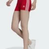 Adidas Originals Shorts - Red -Sommerkleidung Für Damen 1594850b681a4bae89821140b3b9e290