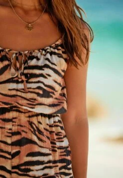 PLAY STANDARD - Jumpsuit - Tiger Print -Sommerkleidung Für Damen 1627e03d826040e9bf9891b56fd9f34f