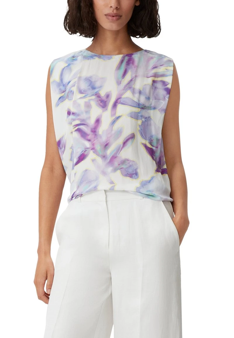 Comma Bluse - Weiß 8 Comma Bluse - Weiß – Bild 6