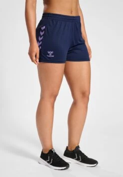 Hummel Shorts - Marine/paisley Purple