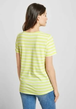 Cecil MIT STREIFENMUSTER - T-Shirt Print - Gelb 10 Cecil MIT STREIFENMUSTER - T-Shirt Print - Gelb -Sommerkleidung Für Damen 1aa58850237a41f3a1e66651884377df