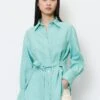 Marc O'Polo OVERSIZE - Hemdbluse - Sea Blue 2 Marc O'Polo OVERSIZE - Hemdbluse - Sea Blue -Sommerkleidung Für Damen 1ae56e521d514a8e9febad64593ee483