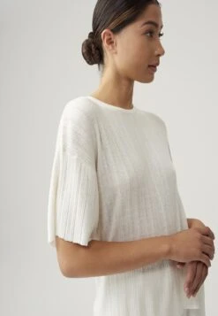 ZIMMY - T-Shirt Basic - White -Sommerkleidung Für Damen 1b4479845fca48de9f31ce7c4711a0f0