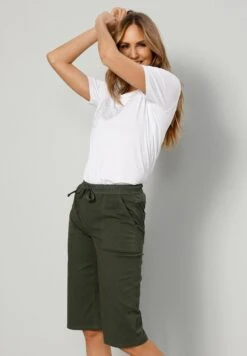 Shorts - Flaschengrün -Sommerkleidung Für Damen 1faff23756c44032918793775b61cdd8