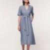 Blusenkleid - Blue Melange -Sommerkleidung Für Damen 20c44a8fd98f497db1d3291f1b68a479
