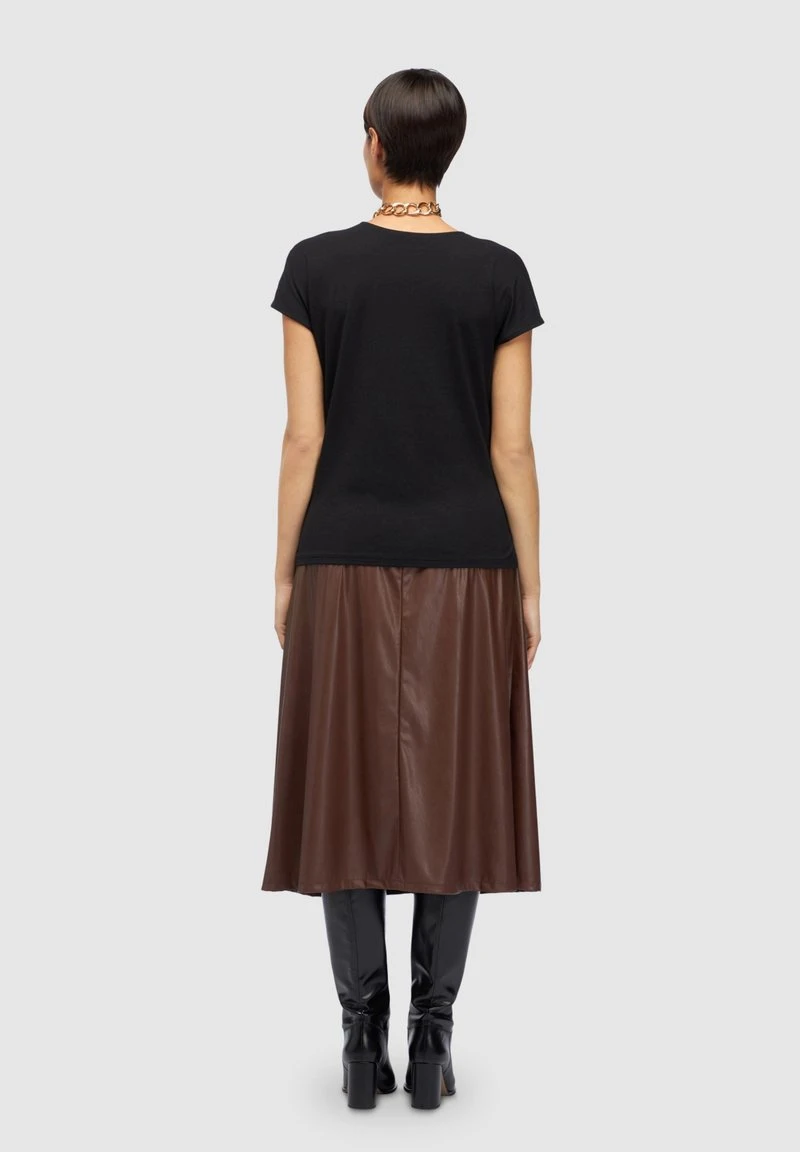 BIMATERICA SCOLLO A V - Bluse - Nero 4 BIMATERICA SCOLLO A V - Bluse - Nero – Bild 2