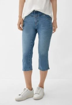 S.Oliver CAPRI MIT SATTELBUND - Jeans Shorts - Hellblau 12 S.Oliver CAPRI MIT SATTELBUND - Jeans Shorts - Hellblau -Sommerkleidung Für Damen 2399b0825ece4077b488a308d583cc0e