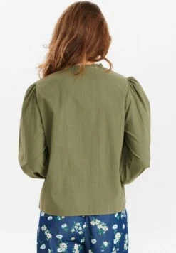 NUSHAPE - Hemdbluse - Deep Lichen Green 10 NUSHAPE - Hemdbluse - Deep Lichen Green -Sommerkleidung Für Damen 260b57ff602549cea9b118d44d7aff4b