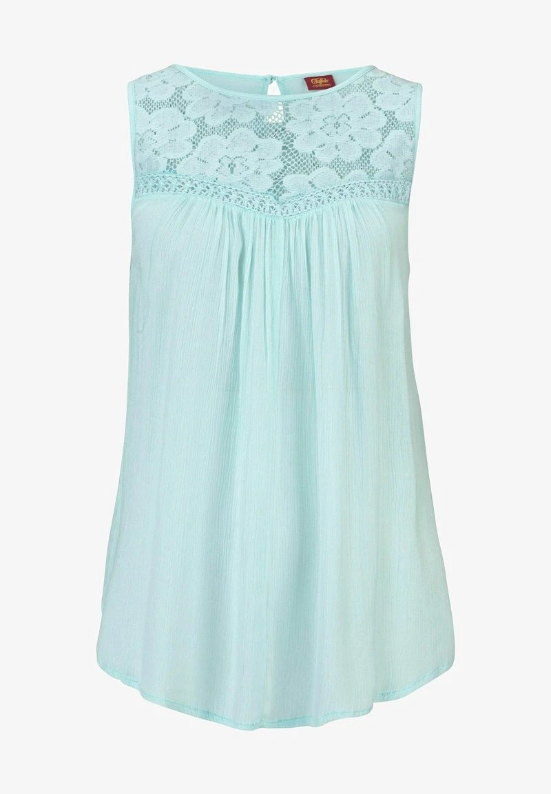 Buffalo CREPE - Bluse - Türkis 4 Buffalo CREPE - Bluse - Türkis – Bild 2