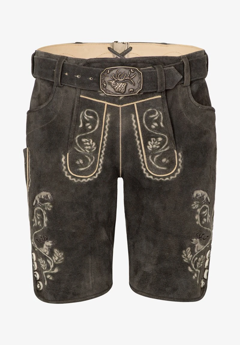 Spieth & Wensky MIT GÜRTELSCHLIESSE - Shorts - Grün 7 Spieth & Wensky MIT GÜRTELSCHLIESSE - Shorts - Grün – Bild 5