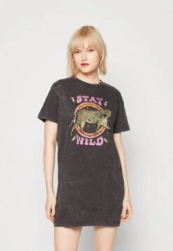 ONLY CARMAKOMA CARMIKO LEO LONG TEE - T-Shirt Print - Black -Sommerkleidung Für Damen 28e20143592540c0933424fb4ea7609b