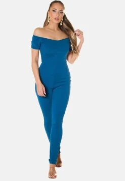 MIT CARMEN AUSSCHNITT - Jumpsuit - Beige -Sommerkleidung Für Damen 291d4a3c371846c4bbc3b10898529488