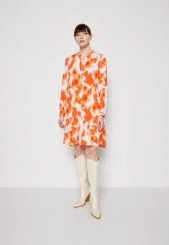 Pieces PCNIO - Freizeitkleid - Red Orange 12 Pieces PCNIO - Freizeitkleid - Red Orange -Sommerkleidung Für Damen 29fd9bc7fab54c21b32b300f2f980cdb