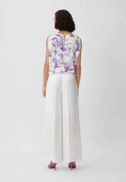 Comma Bluse - Weiß 10 Comma Bluse - Weiß -Sommerkleidung Für Damen 2a0dd533aeee4ec6822fc68e7fb19d59