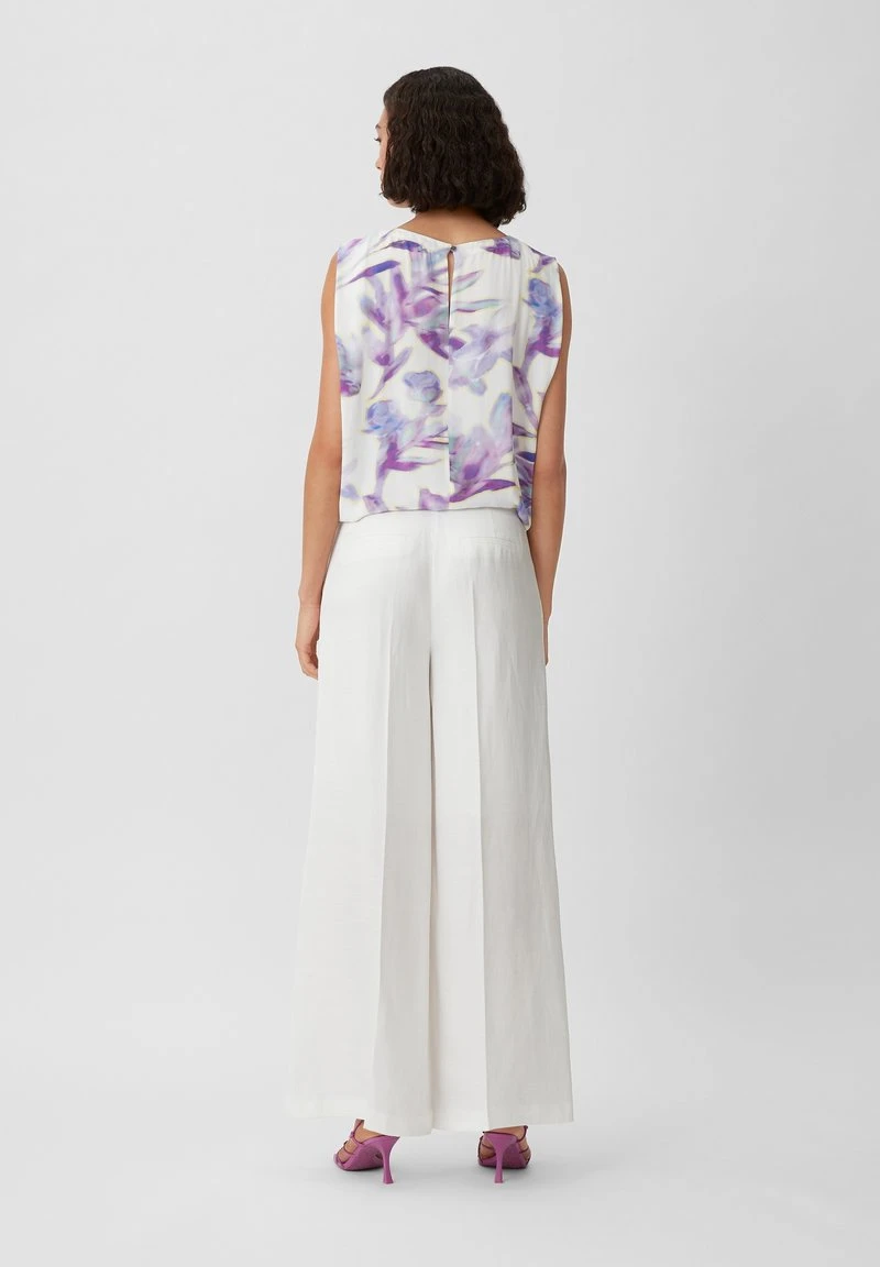 Comma Bluse - Weiß 5 Comma Bluse - Weiß – Bild 3