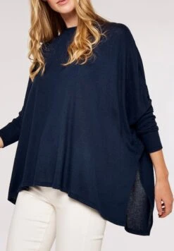 Apricot SOFT TOUCH SPLIT - Langarmshirt - Navy -Sommerkleidung Für Damen 2abee92faa9c41d6906b1abfdf21d70e
