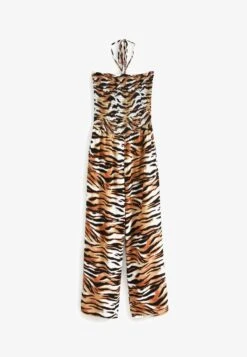 HALTER BANDEAU - Jumpsuit - Brown Tiger -Sommerkleidung Für Damen 2adc450ddad1460ea2745b0bfcf9a98f