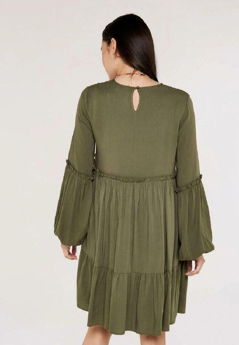 Apricot BABYDOLL - Freizeitkleid - Khaki 4 Apricot BABYDOLL - Freizeitkleid - Khaki – Bild 2