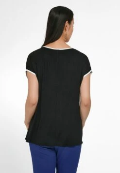 T-Shirt Basic - Schwarz 10 T-Shirt Basic - Schwarz -Sommerkleidung Für Damen 2d13bcc521b243f9bcc204a765316f5c