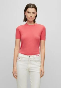 Boss FALYSSIASI - T-Shirt Basic - Pink Seventeen
