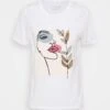 Vila VIVULKANA - T-Shirt Print - Snow White 2 Vila VIVULKANA - T-Shirt Print - Snow White -Sommerkleidung Für Damen 2dfdea380f3f4373a07901738d6db38b