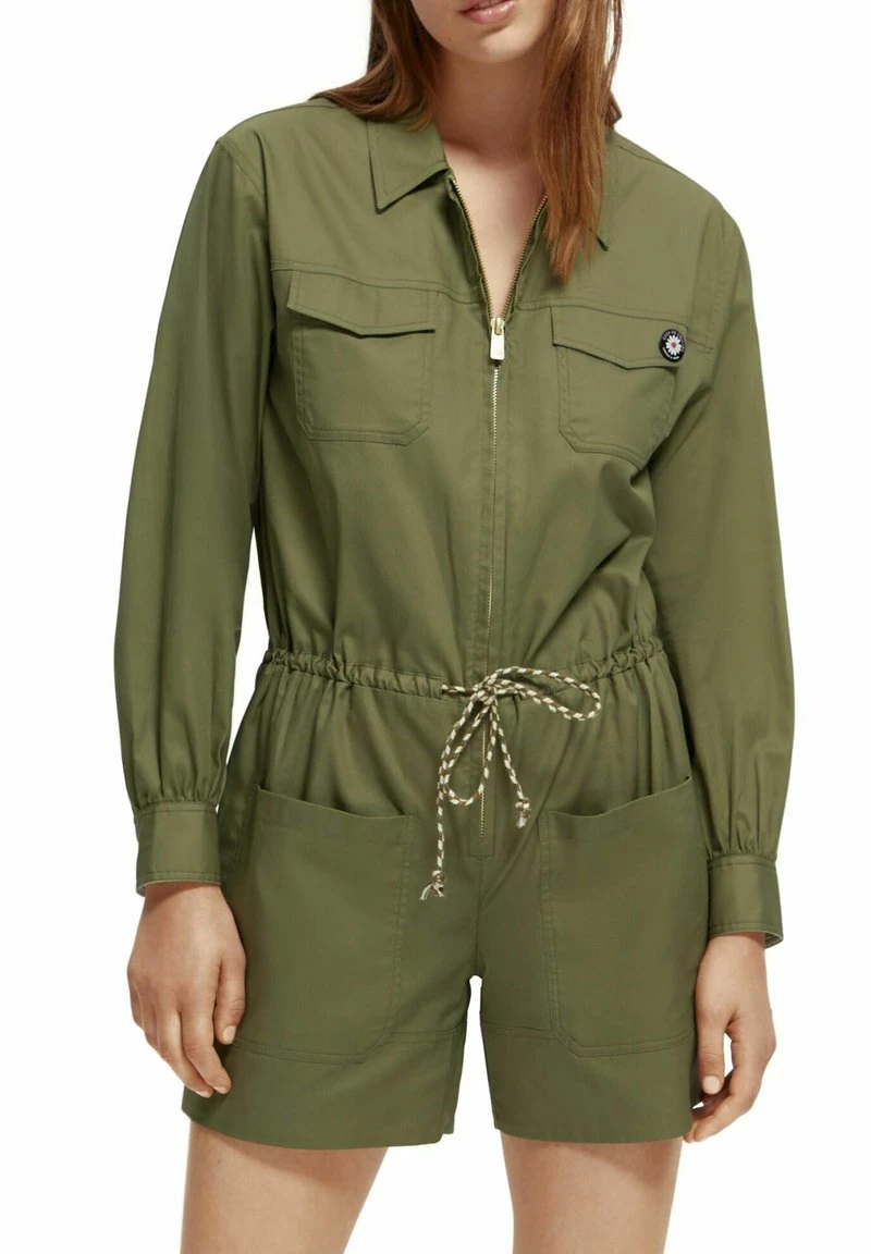 Scotch & Soda LONG-SLEEVED UTILITY - Jumpsuit - Olive Green 8 Scotch & Soda LONG-SLEEVED UTILITY - Jumpsuit - Olive Green – Bild 6